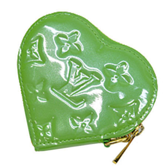 Louis Vuitton Vernis Porte Monnaie Case Tonic Vert - Picture 1 of 5